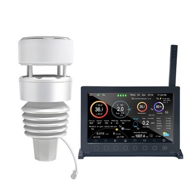 ECOWITT Wittboy Pro Weather Station HP2564, with 7 Inch HP2560 TFT Display Co...