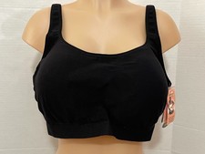 4XL Shapermint Essentials Everyday Comfort Straps Wireless Shaping Bra Black