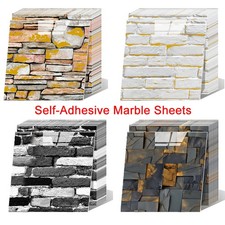 Peel and Stick Tile Waterproof Marble Wall Panels 11.8x11.8 Bathroom Kitchen