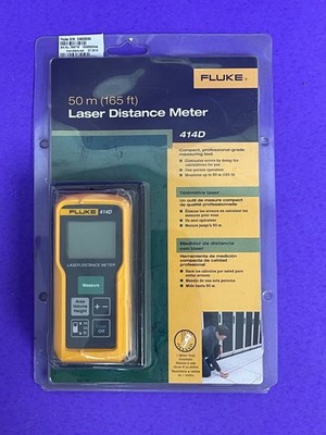New Fluke 414D 50m (165ft) Laser Distance Meter