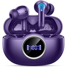 Bluetooth 5.4 Earbuds, 2025 Wireless Headphones Hi-Fi Stereo Ear Buds, 4 ENC ...