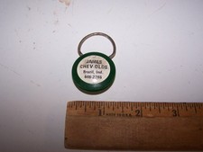 Vintage JAMES CHEVROLET OLDSMOBILE Keychain BRAZIL INDIANA