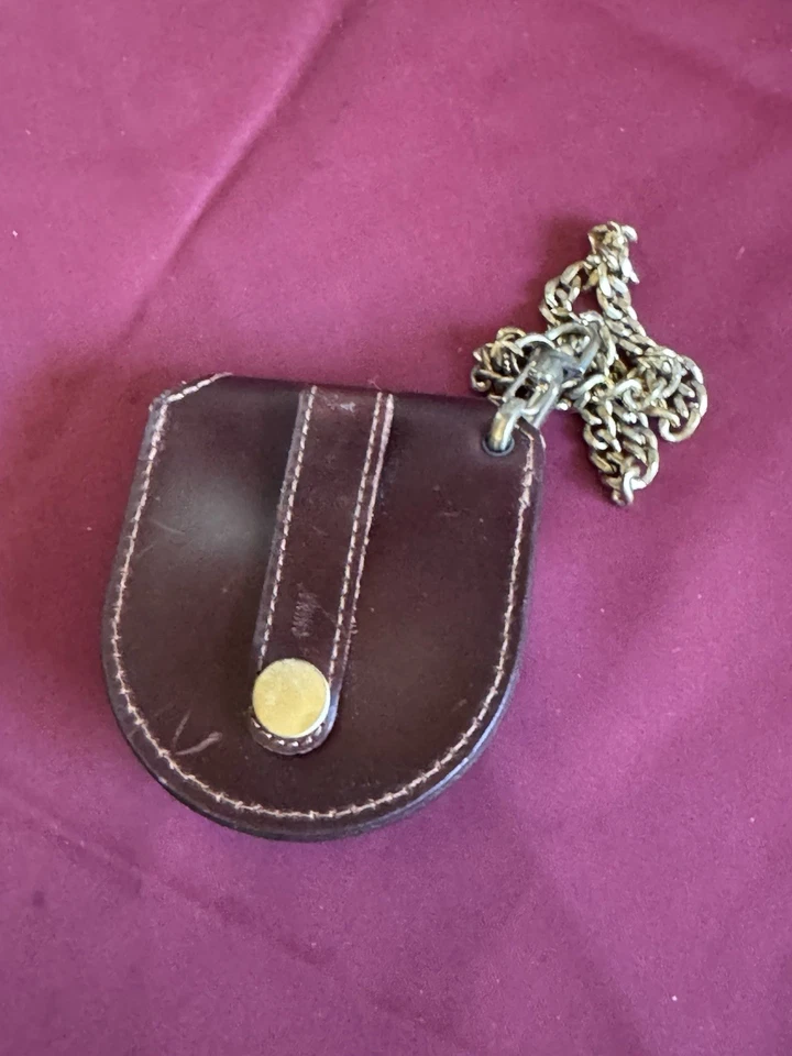 Majestron Watch Mens Stainless Steel Gold Easy Read Quartz W/ Leather Case - Image 3 of 4