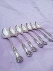Sterling Grapfruit Spoons Gorham King George Pattern 1892-1899 Set of 7