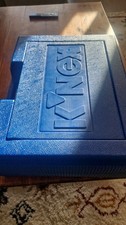 K NEX Large Blue Hardcase with Assorted Pieces, Manuals Included. Motor Included
