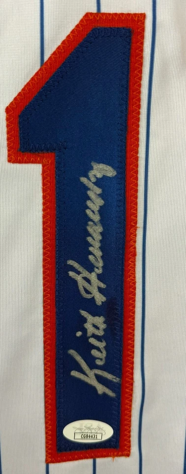 Keith Hernandez autographed signed jersey MLB New York Mets JSA COA - Image 2 of 3
