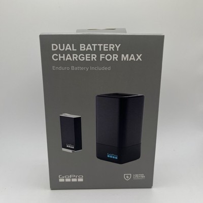 GoPro Dual Battery Charger w/ 1600mAh Enduro Battery for MAX