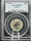 1976 S 25c Silver Washington Quarter PCGS MS67