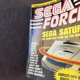 VTG EGM2 Supplement Video Game Magazine SEGA FORCE Saturn 1994 Genesis 32X 90s