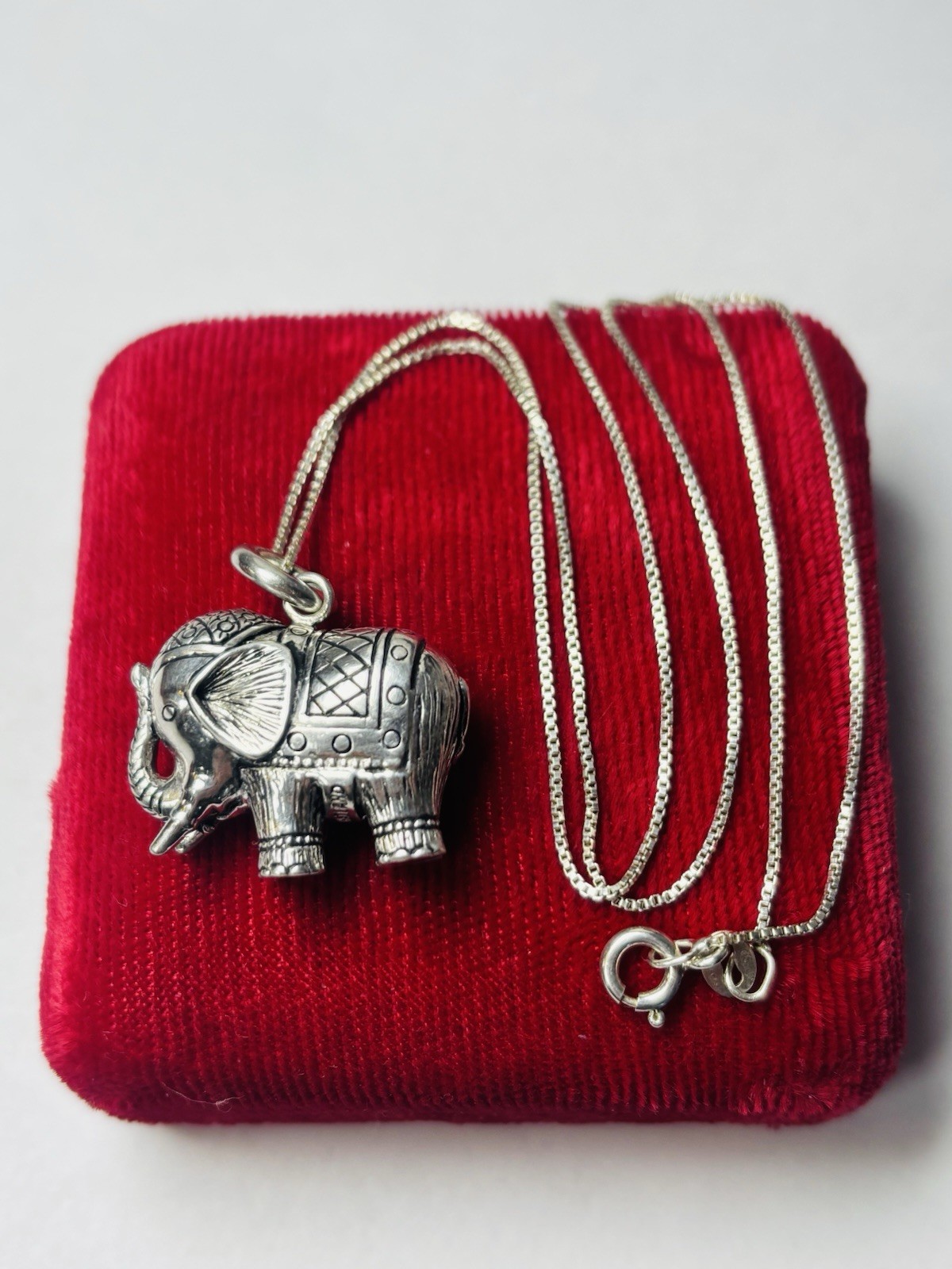 Signed AGI Solid STERLING SILVER 925 GOOD LUCK El… - image 1