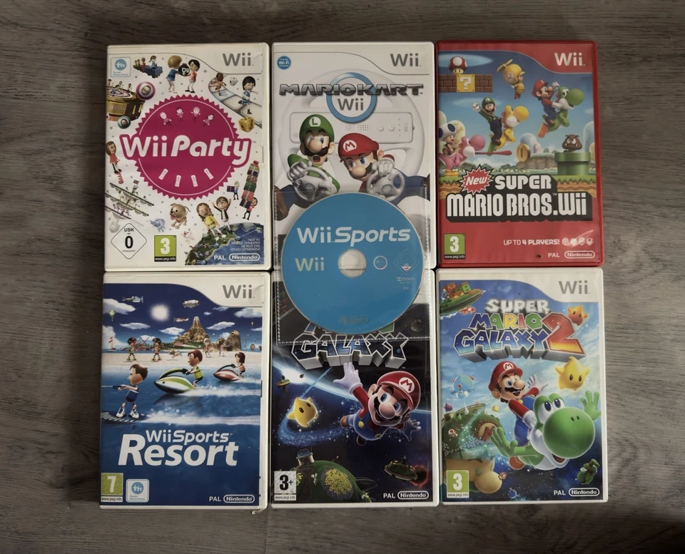 Nintendo Wii Game Selection - Image 1 of 1