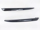 For Chevy Suburban Tahoe 2015-20 Front Bumper Foglight Trim Molding Gloss Black