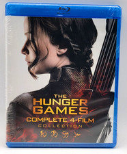 The Hunger Games: Complete 4-Film Collection Blu-ray FACTORY SEALED NEW