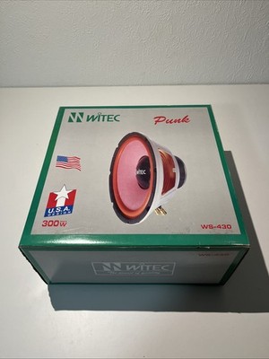 Lautsprecher, Subwoofer Witech WS-430 Vintage 80-90 Baujahr
