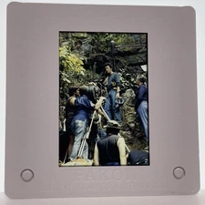 35mm Slide What Waits Below 80s Horror Movie Vintage Publicity Promotion #1