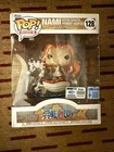 WonderCon 2025 Nami w/ White Hobby Horse ONE PIECE Funko Pop CON Sticker IN HAND