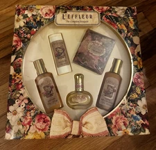 L'EFFLEUR COTY body lotion, shower gel, perfume, body powder, potpourri gift set
