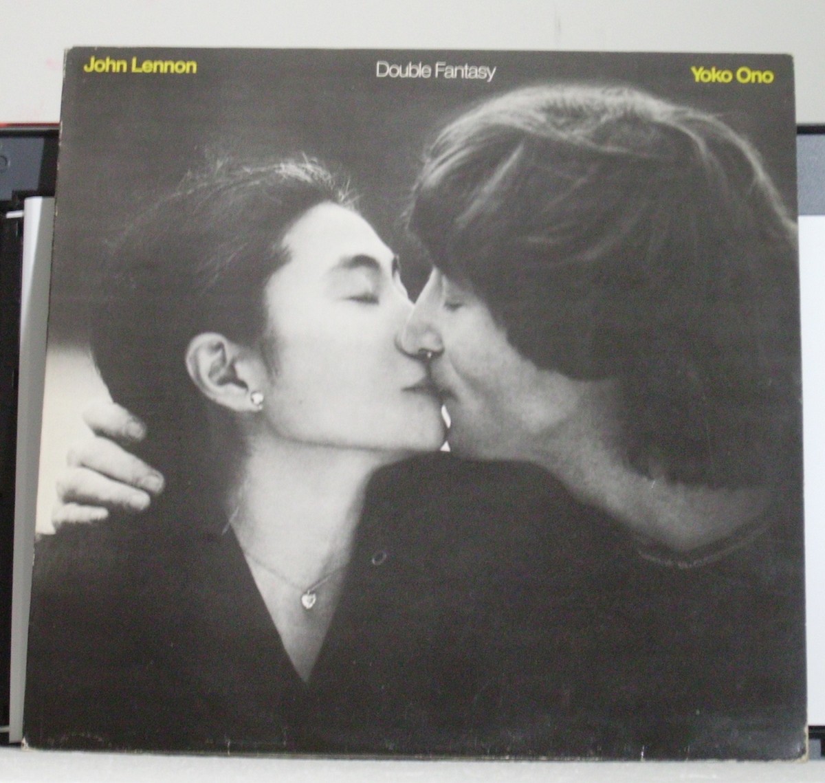 LP~JOHN LENNON~YOKO ONO~Double Fantasy~{1980~GEFFEN]~UK