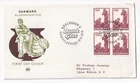 STAMP DENMARK "KOBENHAVN" "GLASS PRODUCTION" 1976 FDC ENVELOPE