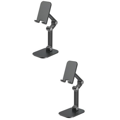  2 Pack Tablethalter Ständer Justierbarer Handyhalter Desktop-Telefonhalter