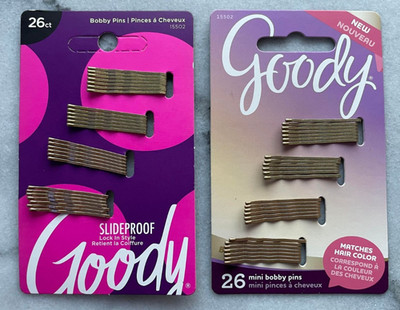 2 Goody Mini Bobby Pins 15502 26 Cnt Bobby Pins Ea