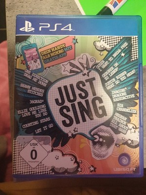 Just Sing - PlayStation 4 PS4 Musikspiel