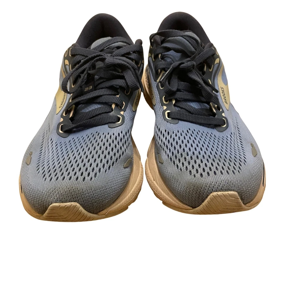 Brooks Adrenaline GTS 23 Running Shoes Womens Size 9 Blue Gray Activewear Walk - Image 2 of 4