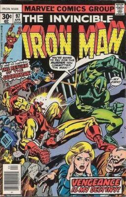 Iron Man (1968) #  97 (5.0-VGF) The Guardsman 1977
