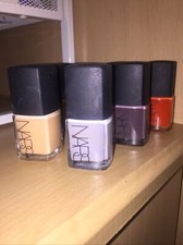 Image of Nars Nail Polishes 9X Used Once Mostly New 15 Ml