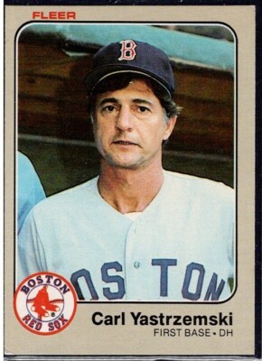 YAZ - HOF - 1983 Fleer #200