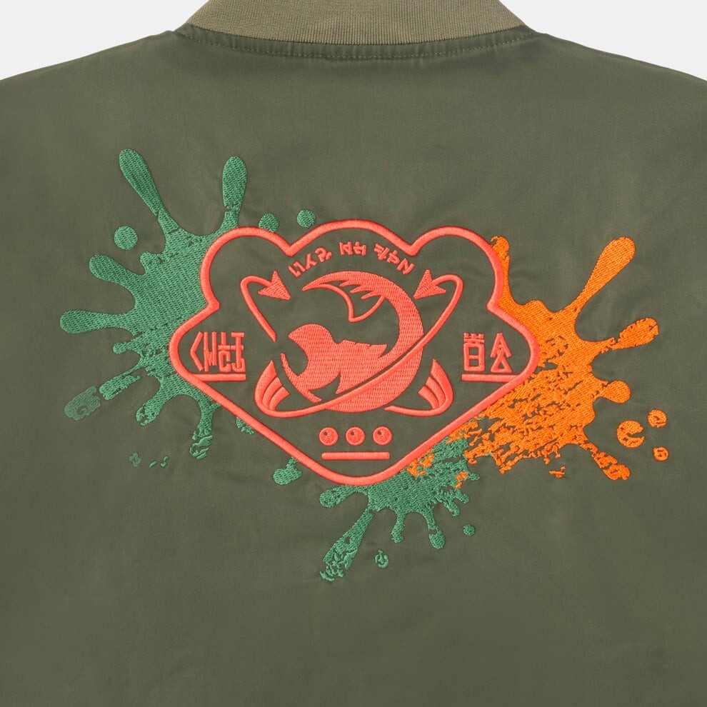 Nintendo TOKYO Splatoon 3 Salmon Run Unisex Khaki Jacket