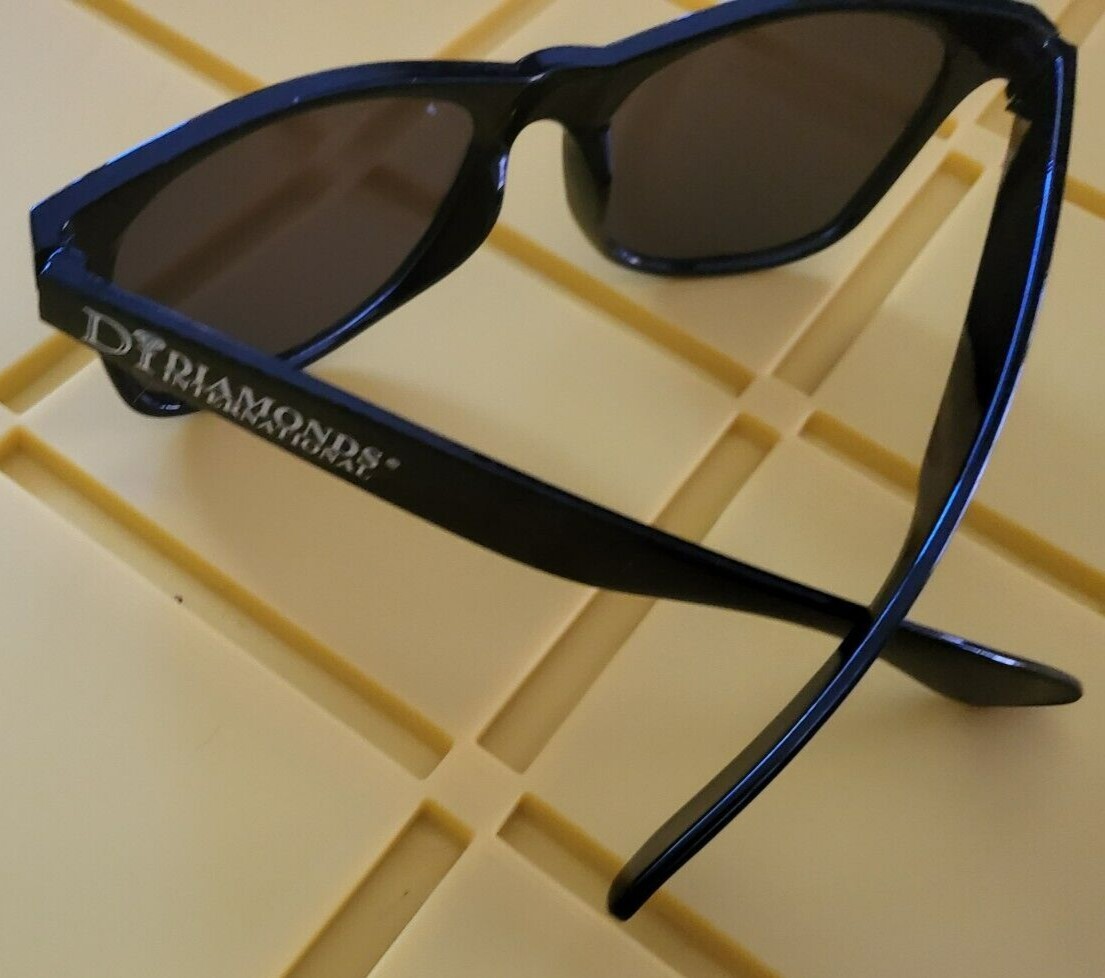 Black Sunglasses Dress Up Halloween Costume Accessory DI Diamonds Int