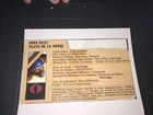 Vintage Gi Joe V1 Viper Pilot Filecard Colour Copy Of Original Filecard
