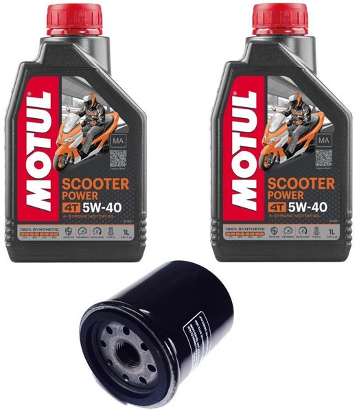 Servicekit Mit Motul ÖL Und Filter FüR Italjet Torpedo 125 150-image