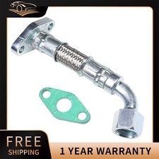 Turbocharger Oil Return Pipe with Gasket 038145736C Fits for Audi Seat Skoda VW
