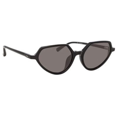 Dries Van Noten/Linda Farrow Fall 2018 Cat Eye Acetate Sunglasses
