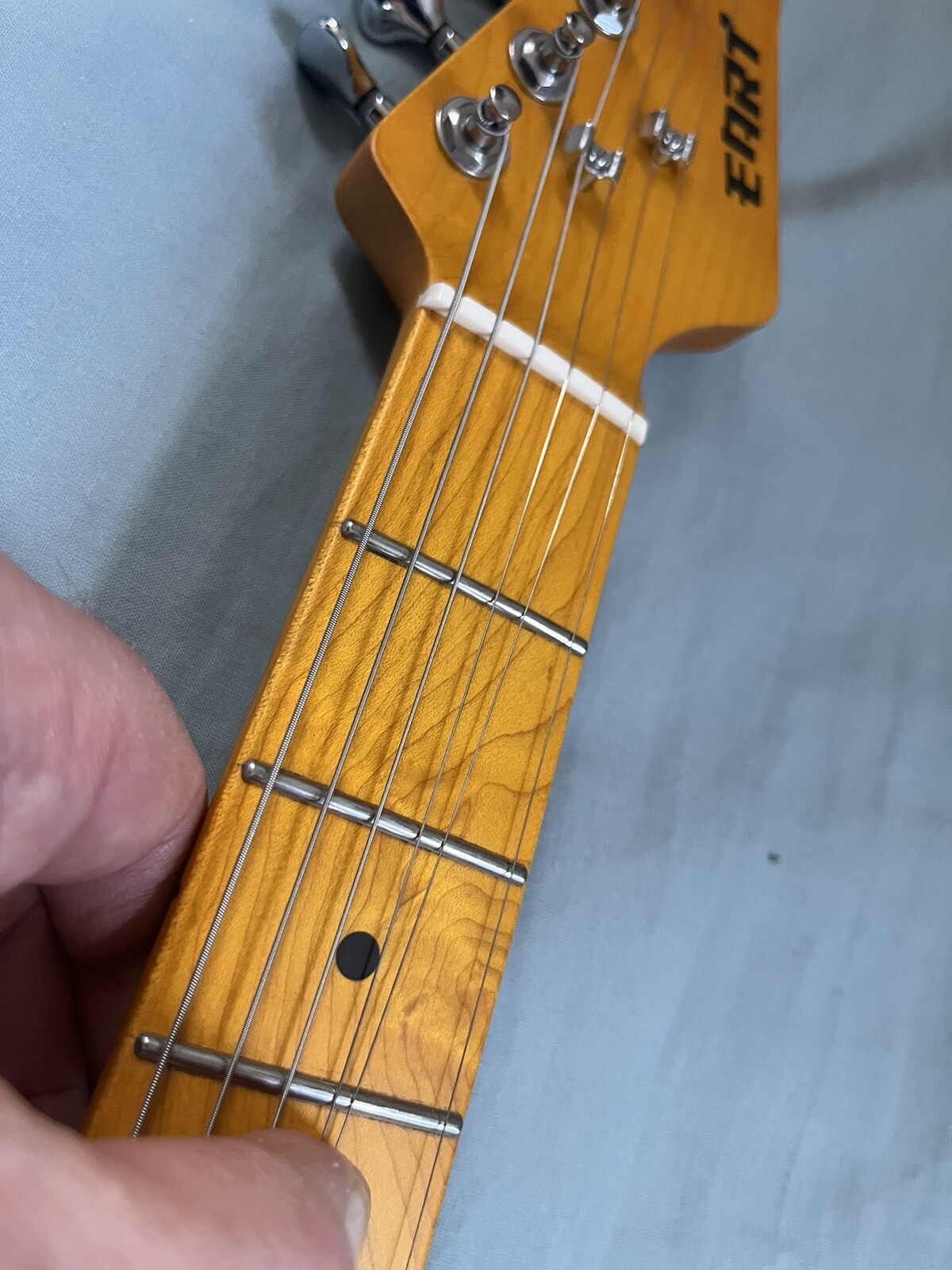 Eart Guitars NKC3 Model Modern Roasted Mahogany Modern Electric Guitar