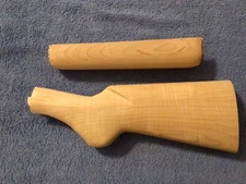 Marlin 336 (444 Cal) Rifle Stock@Forend Set Pistol Grip Curly Maple Repro