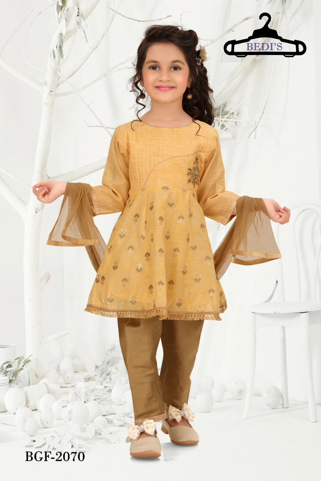 Baby Girls Indian Pakistni Salwar Kameez Party Wear Frock infant prom maxi 0-5yr