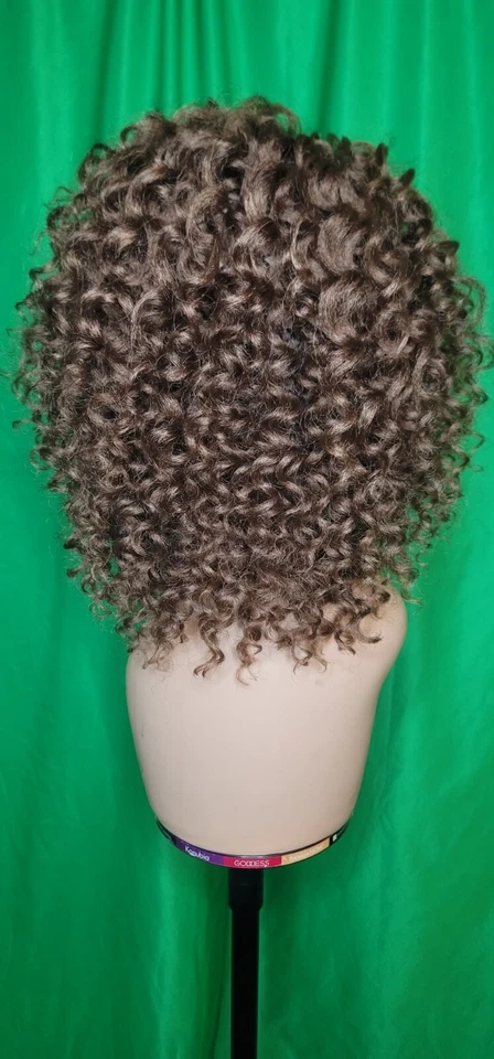 Nueva peluca de ganchillo rizado varita ringlet hecha a mano color #30 Foto 4 de 4