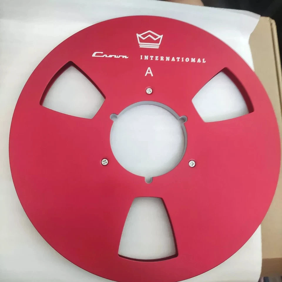 Carrete de cinta internacional corona aluminio alta calidad 10,5 '' personalizado un par Foto 3 de 4