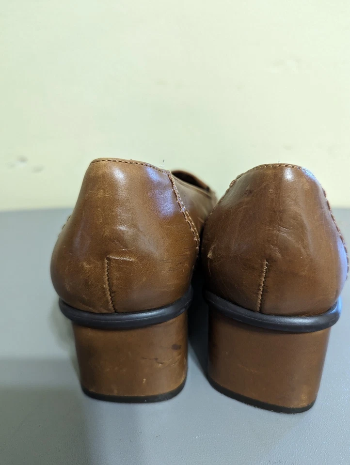 Женские туфли-лодочки на платформе Apostrophe, коричневые, размер 8 М - Изображение 4 из 4