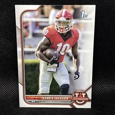 2021-22 Bowman University Kearis Jackson Georgia Bulldogs Rookie Football #27