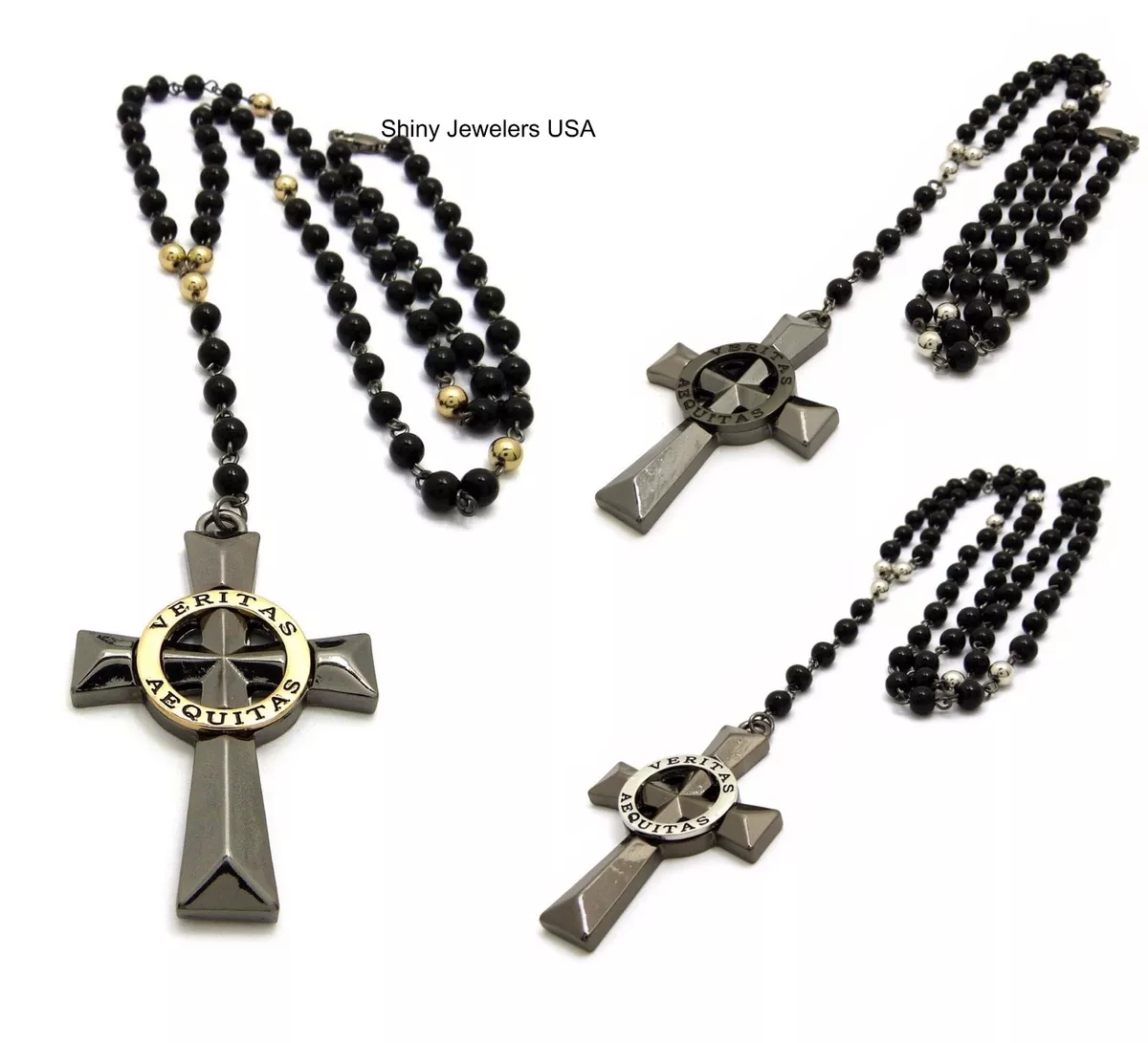 Buy Wholesale China Christian Jesus Cross Rosary Necklace Beads Pray Beads  Christian Jewelry Kinds Of New Design Jewelry & Jewelry at USD 1.5