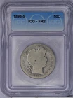 1896-S Barber Half Dollar 50c ICG FA2 FR2