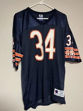Champion Chicago Bears #34 Walter Payton Jersey Size 48