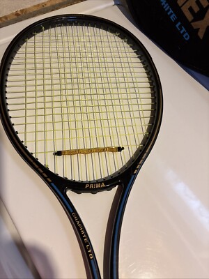 Raquette De Tennis Vintage ProKennex Prima Graphite LTD – Manche 4 1/4″ (?)