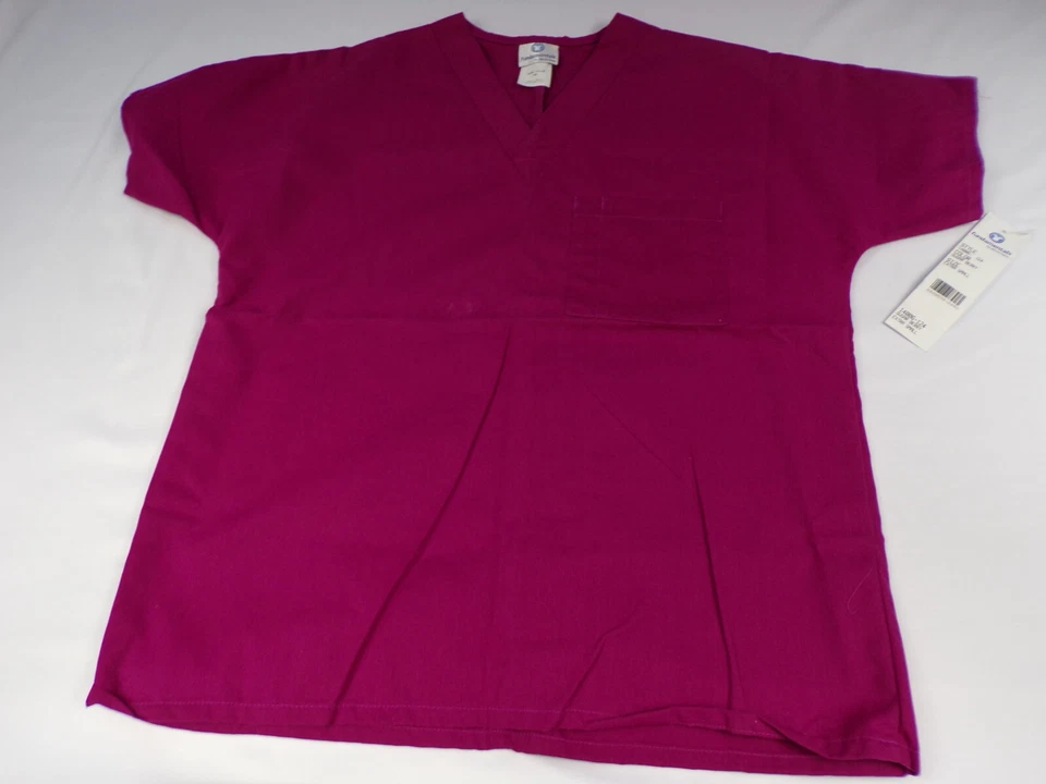 DOS NUEVOS Camisetas Médicas para Mujer XS Blanco Cisne Fundamentos Sugar Berry y Negro L24 Foto 2 de 4