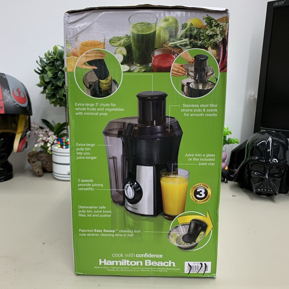 Hamilton Beach 67735 Easy Clean Juice Extractor (090632) 40094677351 eBay