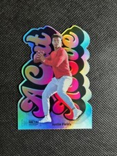 2021 Skybox Metal Universe Champions A Cut Above Justin Fields #ACA-13 Rookie RC